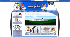 Desktop Screenshot of kneehighninja.com
